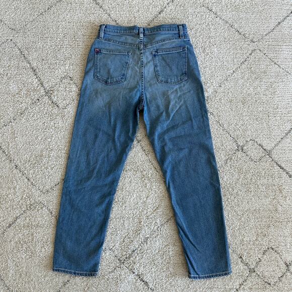 BDG High Rise Girlfriend Cropped Jeans Medium Wash Size 29 - Picture 9 of 10